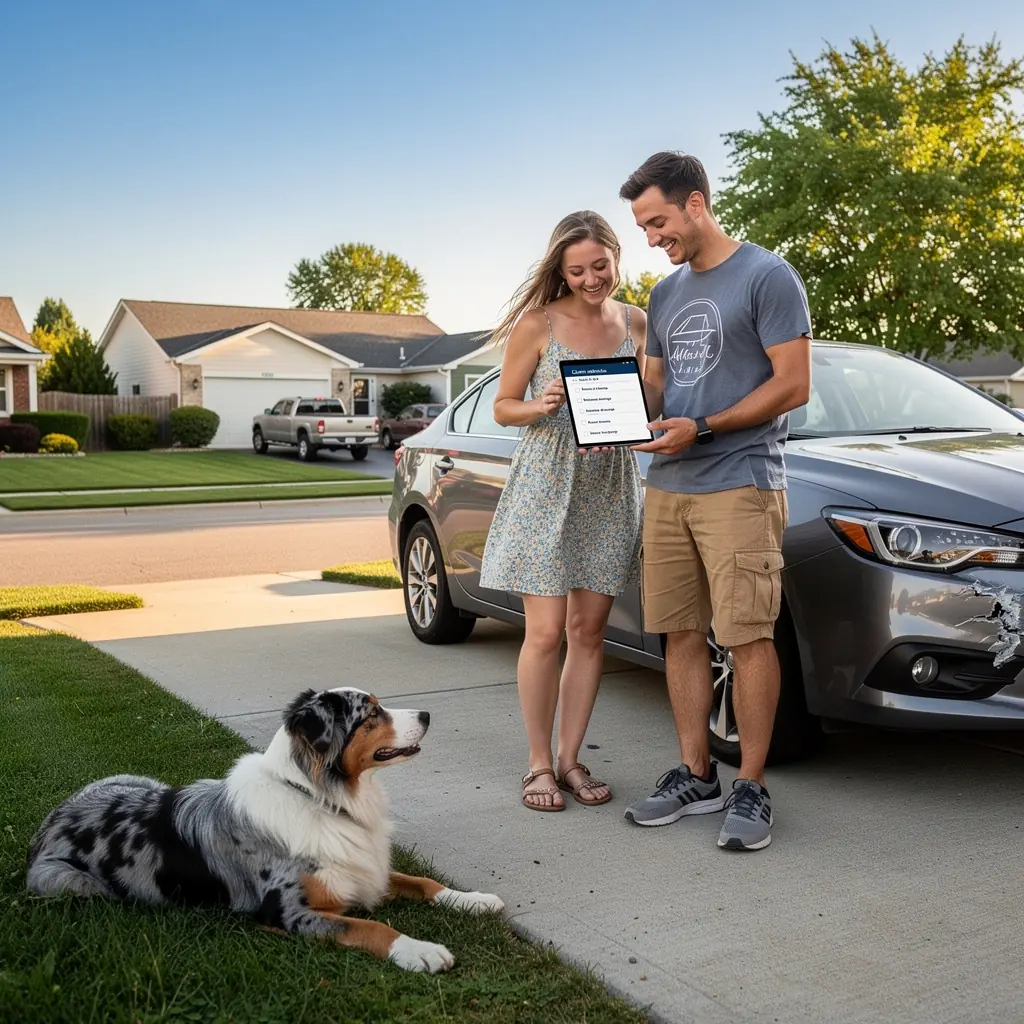 Zespół wsparcia kierowców pomagający w procesie składania roszczeń.